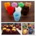 50Pcs Tulip Style Baking Cups Cupcake Muffin Paper Liners Wrappers for Weddings Birthdays Baby Showers Gold One Size - B07D3S741C